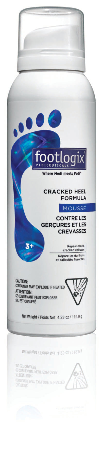 Mousse contre les crevasses et gerçures