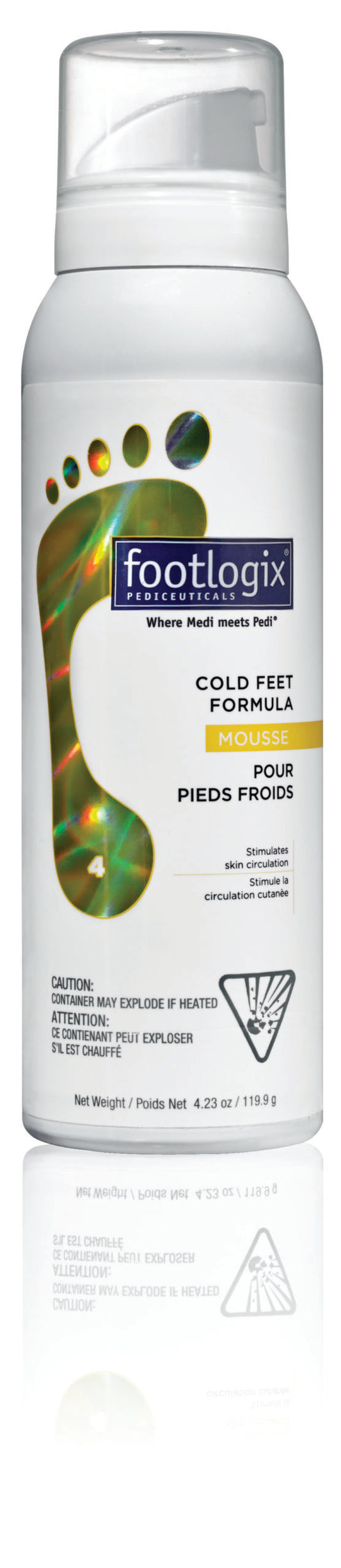 Formule Mousse pieds froids